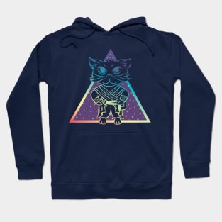 Rainbow Star-cat Hoodie